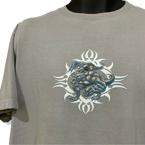 Vintage Y2K ODM Dragon T-Shirt - Picture 3 of 5